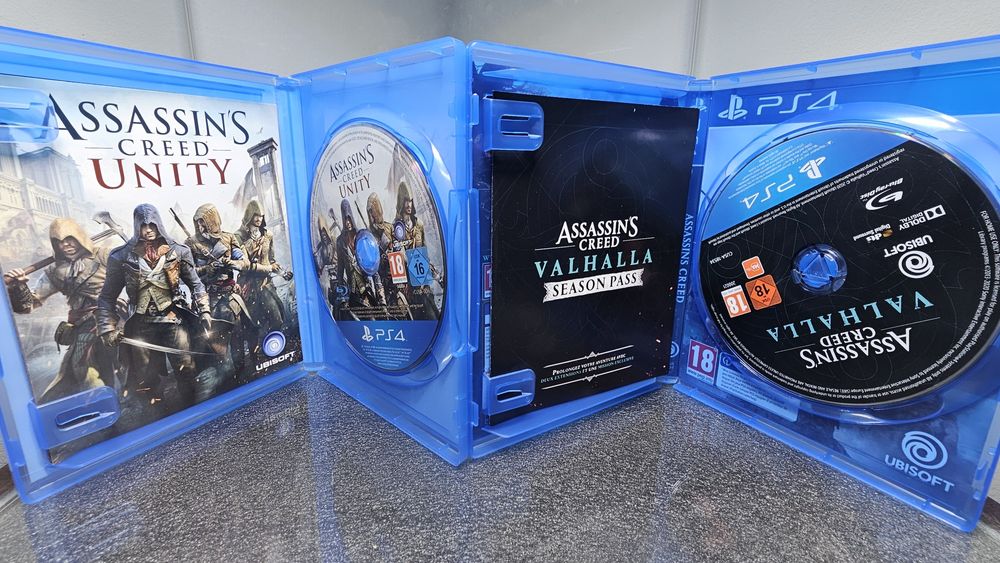 Pack 4X Assassin's Creed Unity Syndicate Valhalla Origins PS4