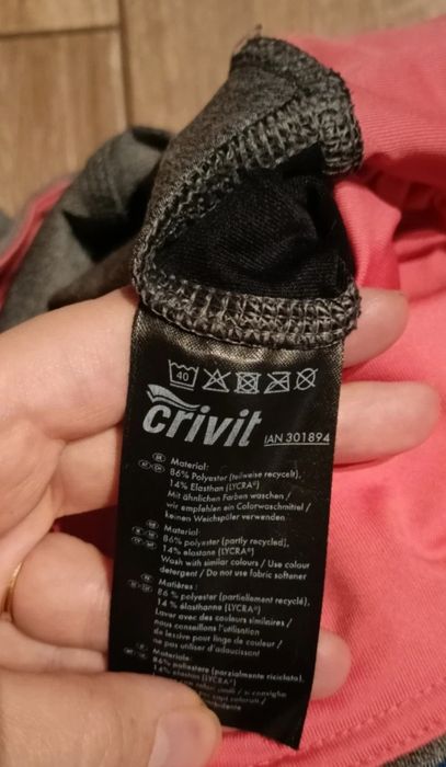 Leginsy ciążowe Crivit M