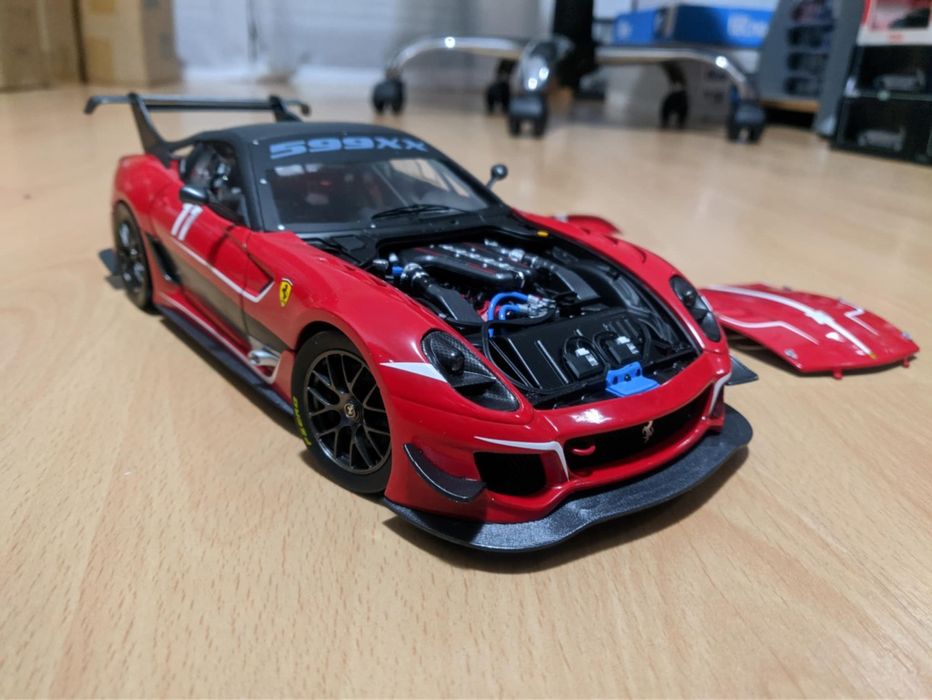 Ferrari 599xx Evo Hot Wheels Elite 1/18