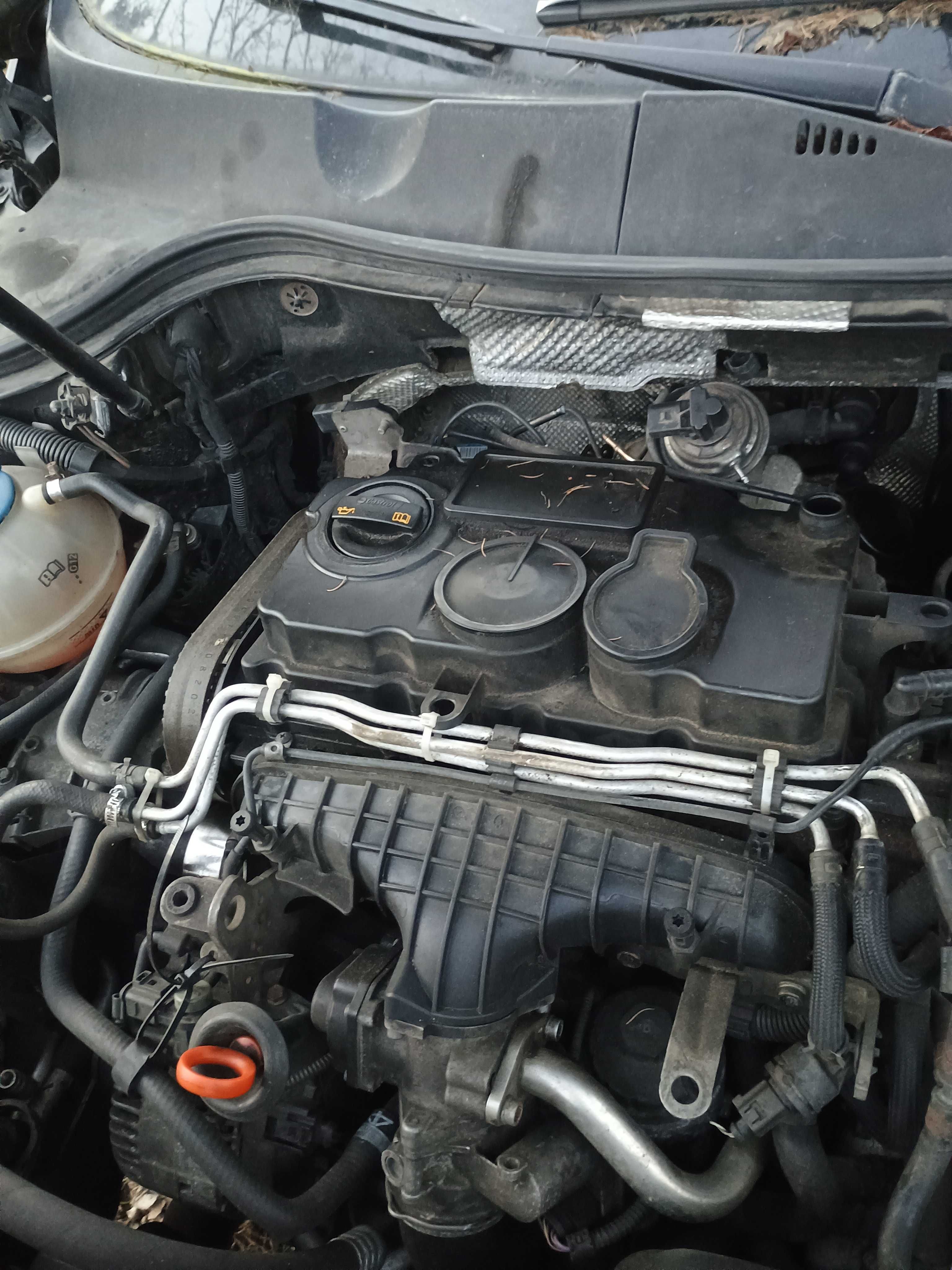 Silnik Słupek VW Passat B6 2.0 TDI 170km BMR itp. BMN Skoda Audi Seat