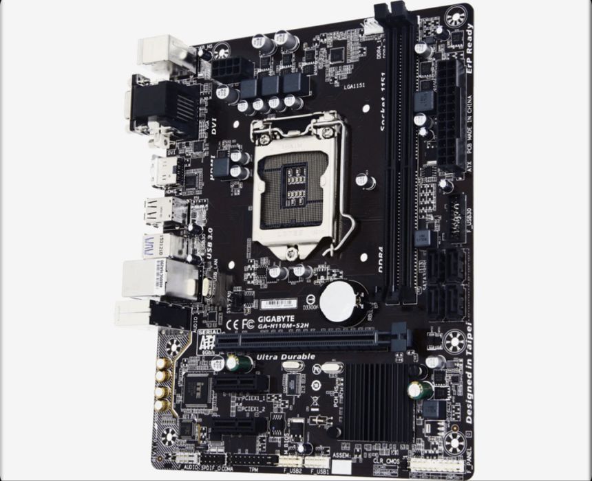 zestaw gigabyte ga-h110m-s2h + i5-7400 + endorfy spartan 5