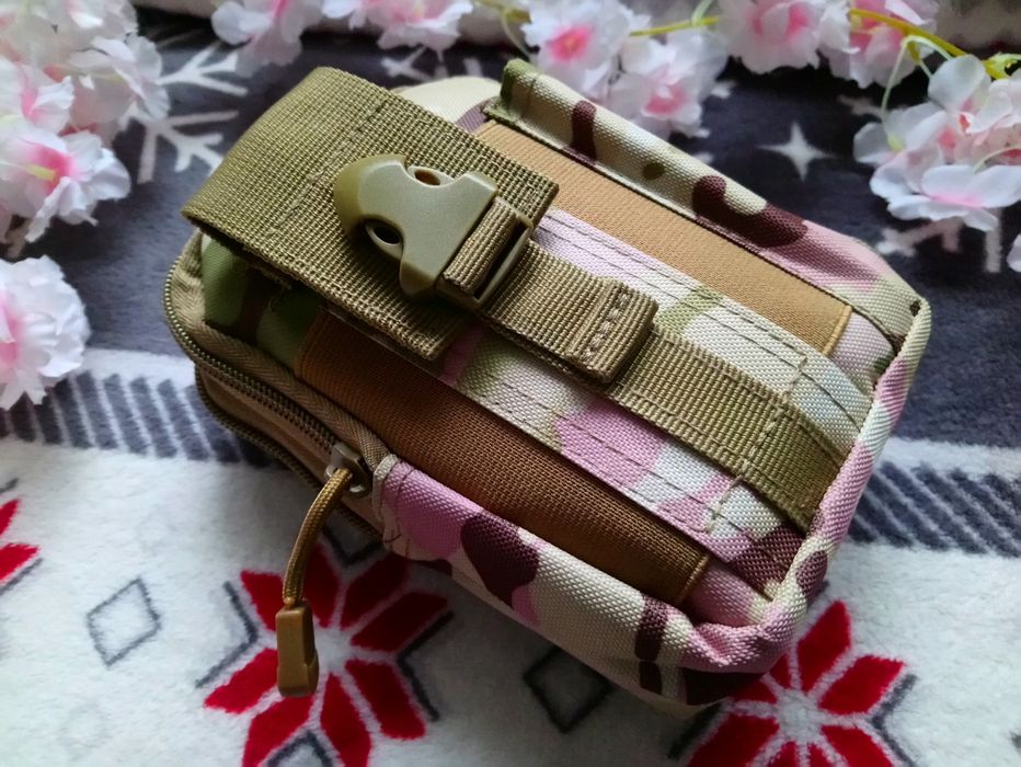 Saszetka nerka taktyczna do paska moro