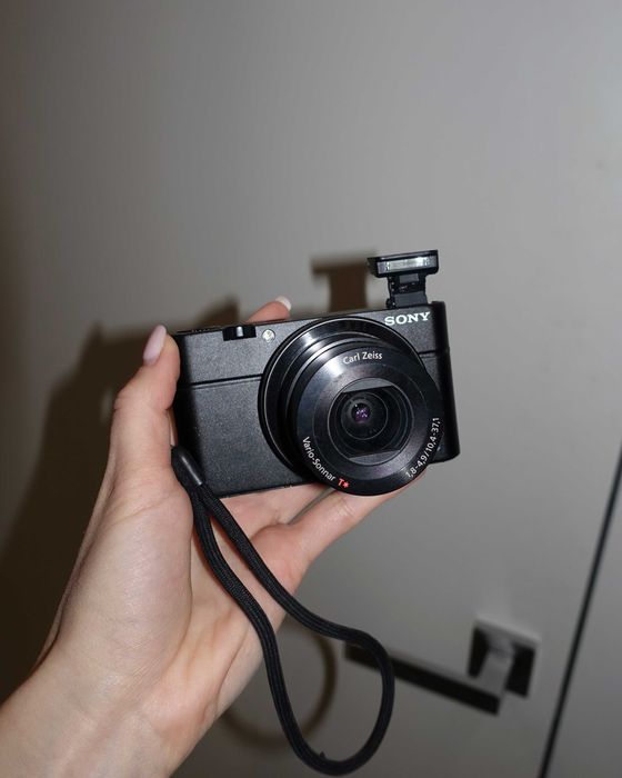 ІДЕАЛ Камера Sony RX100 (камера зі спалахом близнюк Canon G7x)