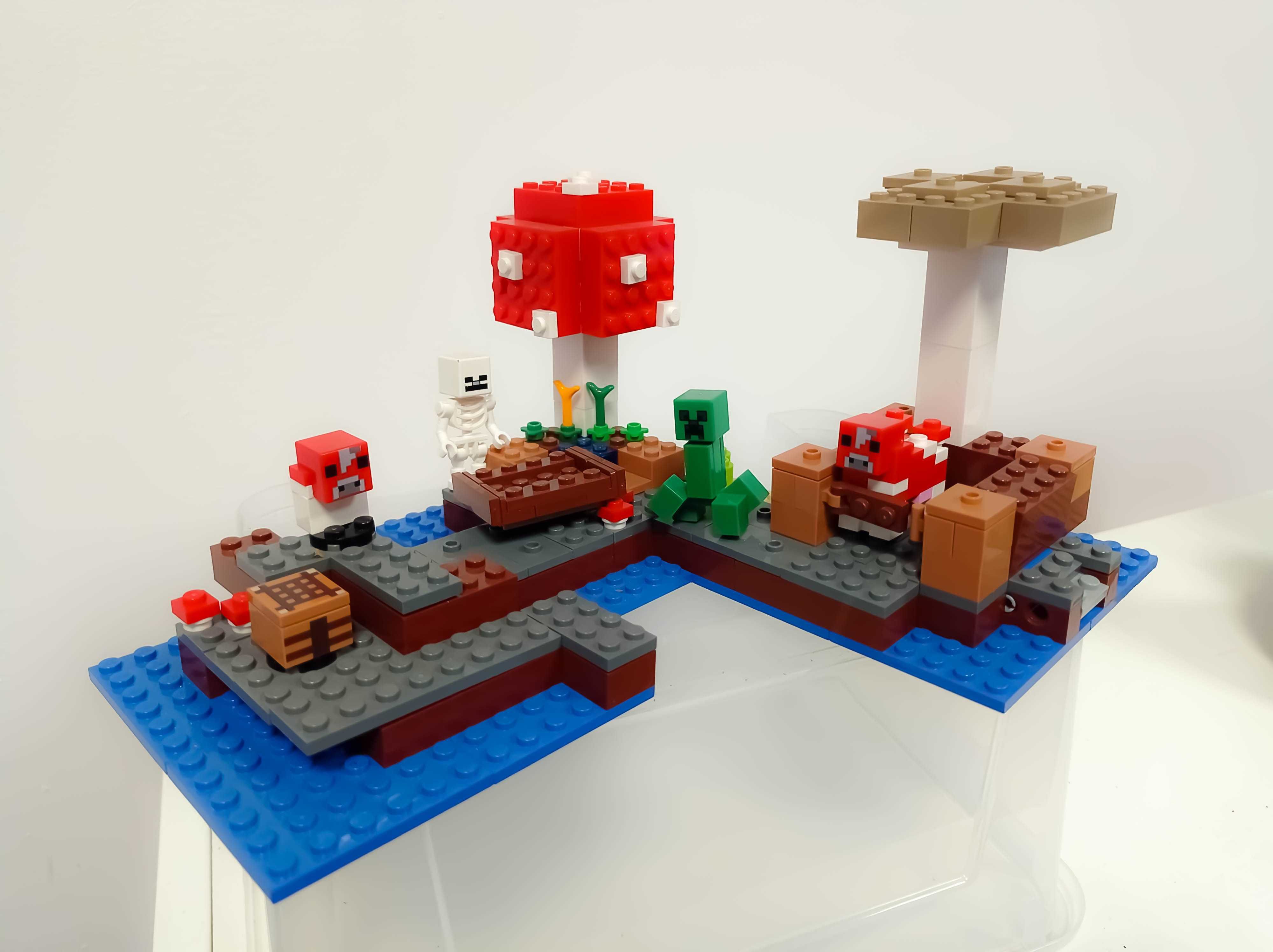 Zestaw LEGO 21129 Minecraft - Grzybowa wyspa