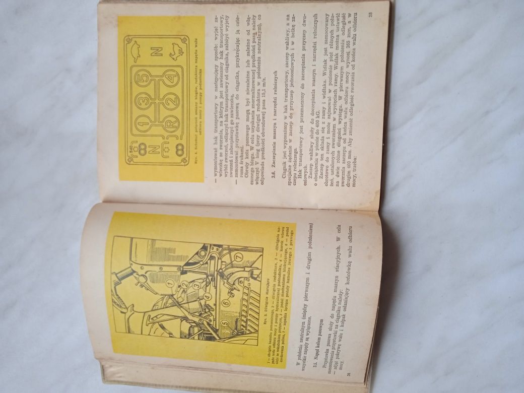 Książka z 1979 r. PRL - Instrukcja Obsługi Ciągnika Ursus C - 360