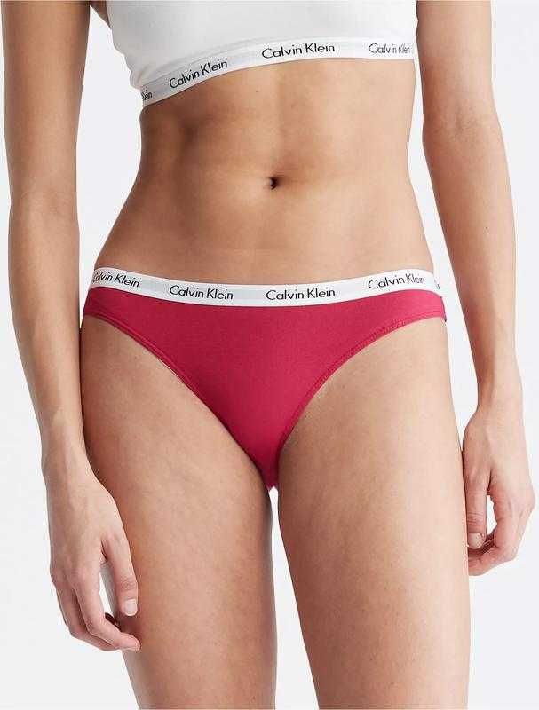 Бавовняні бікіні з логотипом calvin klein XL plus size, 5 шт