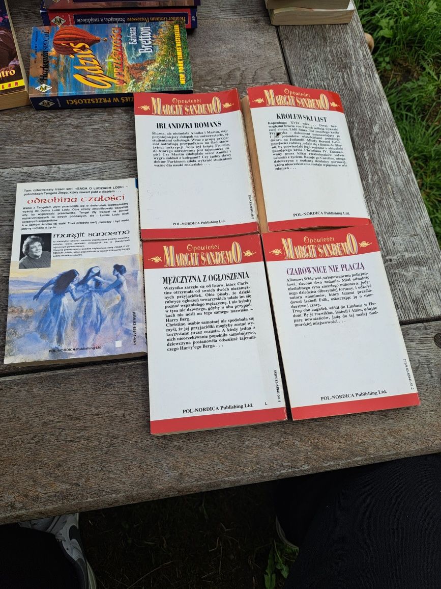 Margit Sandemo książki 5 sztuk