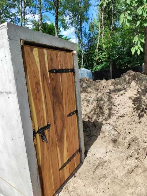 Piwnica ogrodowa Piwniczka ziemna płaska Szambo Kanał