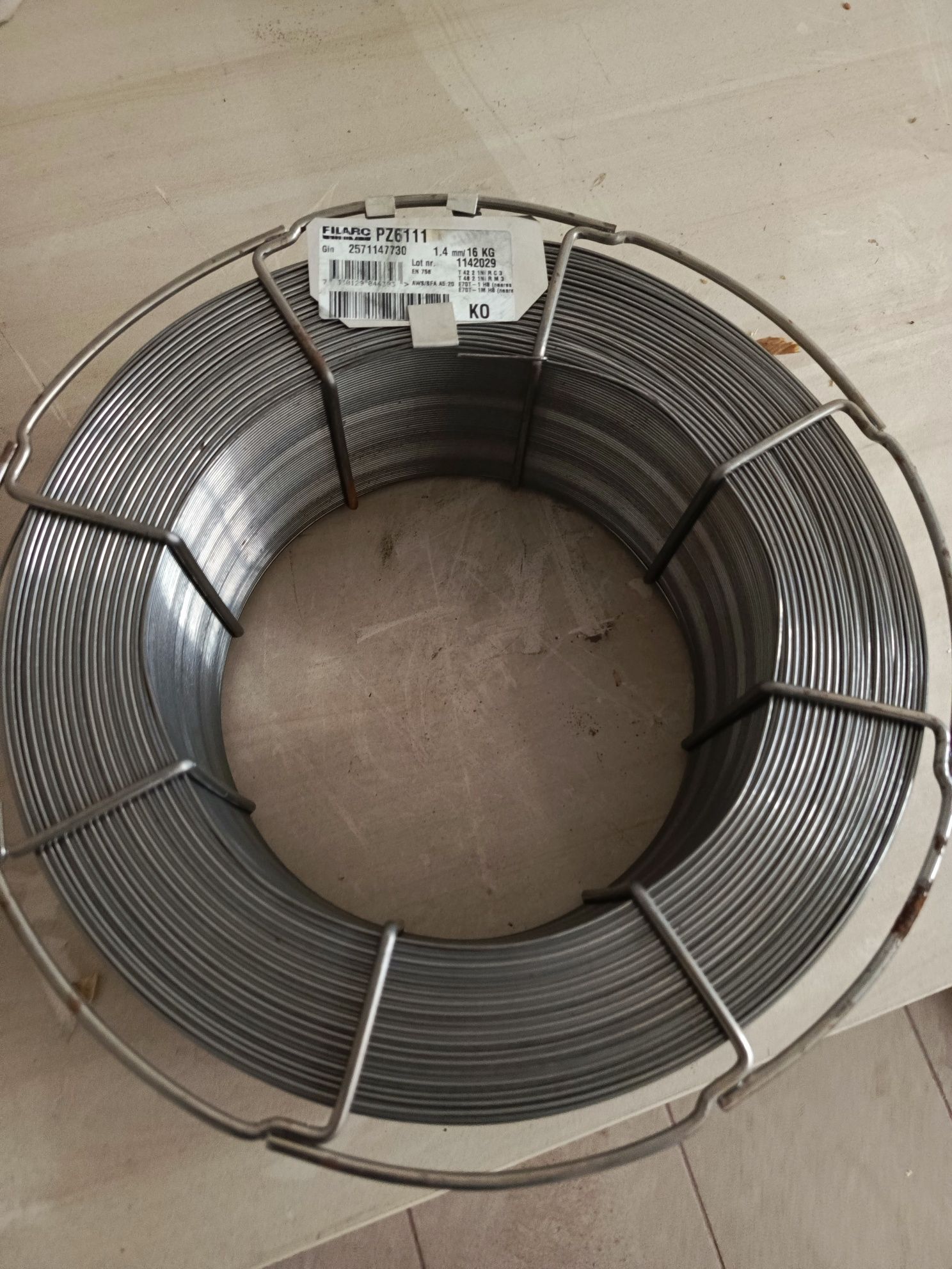 Drut spawalniczy Esab Filarc PZ6111