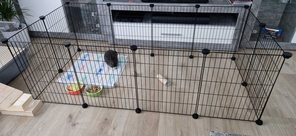 Wybieg NOWA Metalowa Klatka Kojec dla KRÓLIKA Świnki Chomika Modułowa