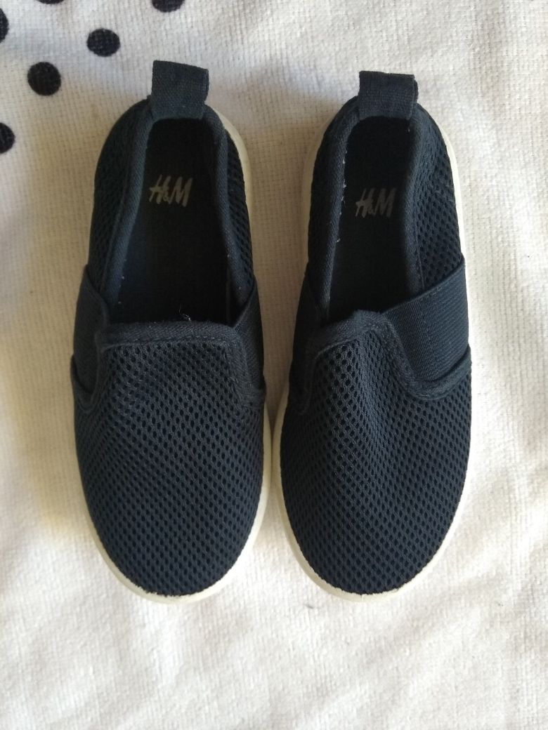 Granatowe tenisówki trampki buty kapcie r. 25 H&M długość wkładki 16 c