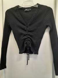 Czarny sweter, rozmiar S