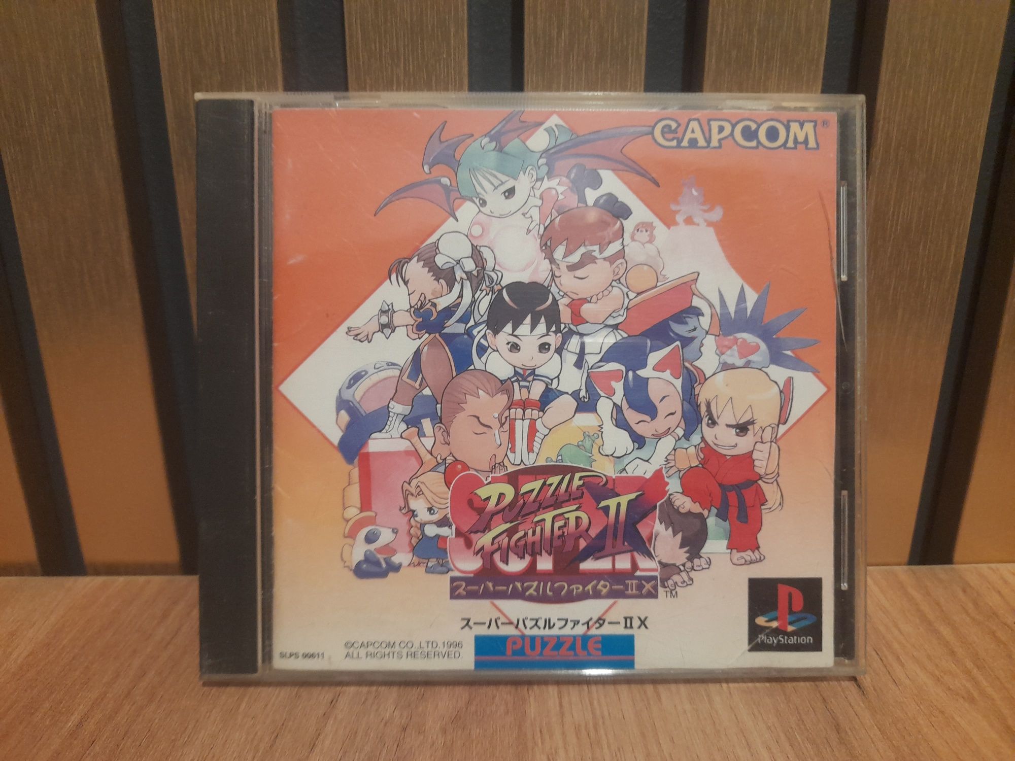 Super puzzle fighter 2 playstation 1 ps1 psx j ntsc