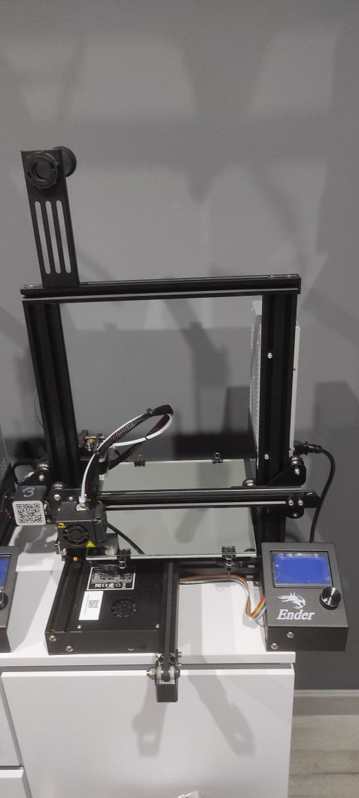 Drukarki 3D Ender 3 + filamenty akcesoria zapasowe narzędzia