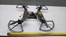 Dron rama karbonowa, silniki, śmigła, regulatory