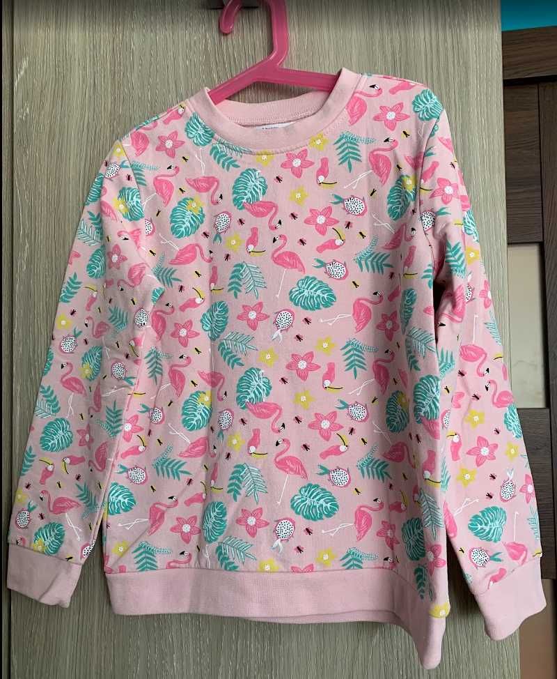 Bluza dziewczęca, ocieplana, roz 134, Sinsay