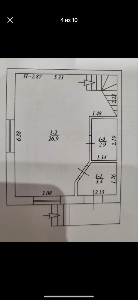 Продам Квартира в Котеджі 70м2