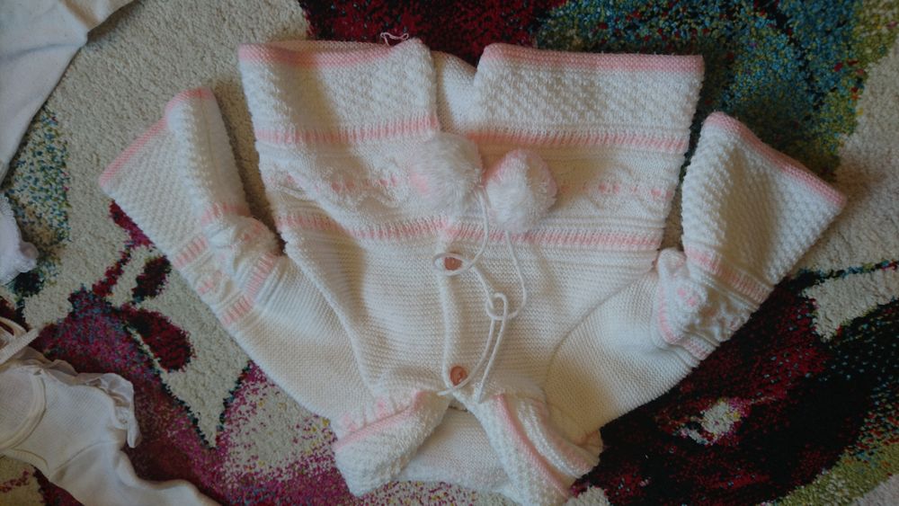 Kurteczka płaszczyk chrzest roczek 74 ale nie tylko