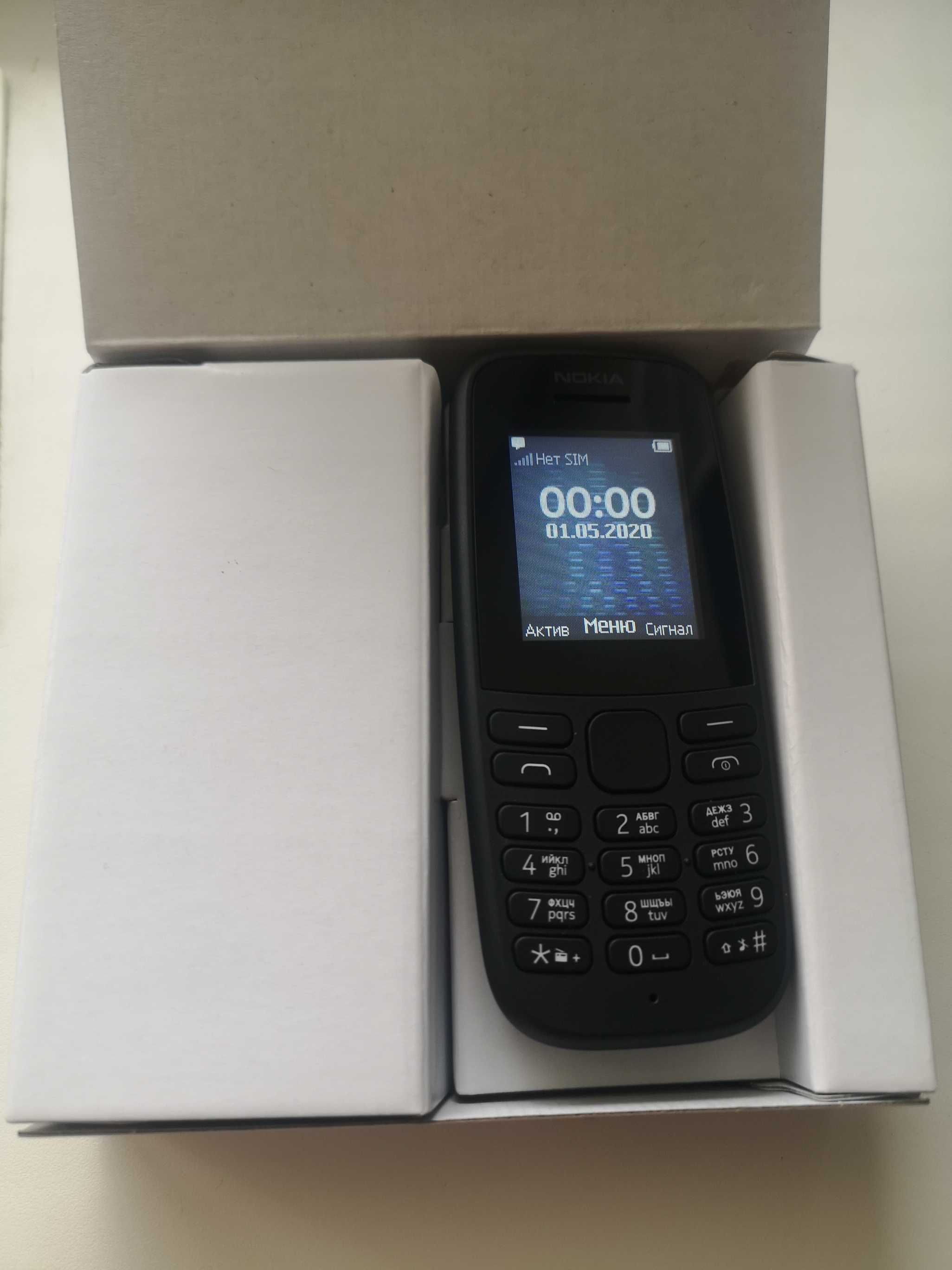 Мобільний телефон Nokia 106 New Grey Dual sim ЗАМЕНА