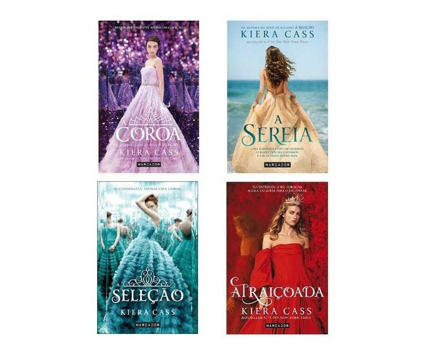 Kiera Cass: Atraiçoada / A Seleção/ A Sereia / A Coroa