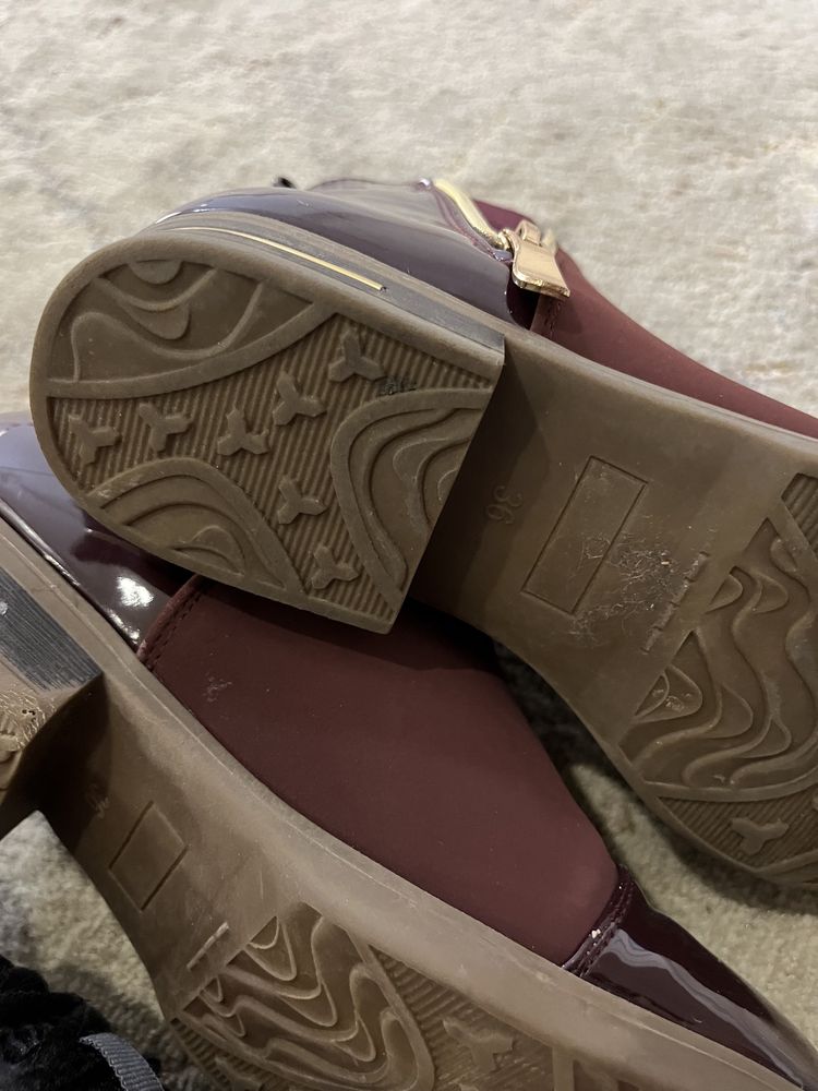 Botas bordeaux 36