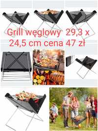 Fajny mały składane grill nowy