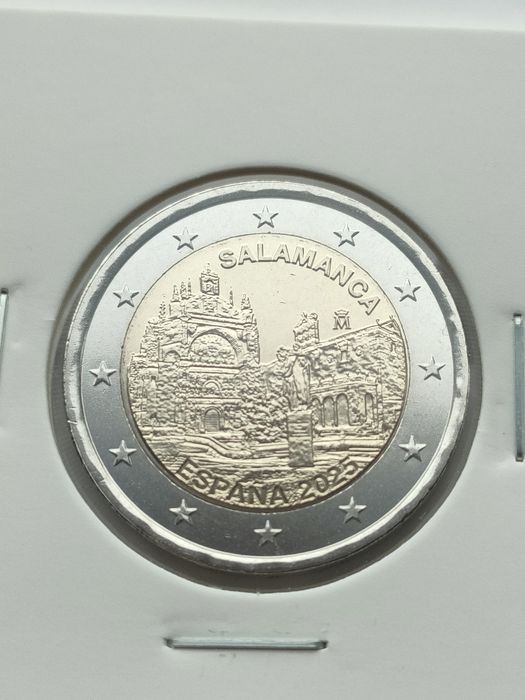 5 de moedas de 2€ comemorativas