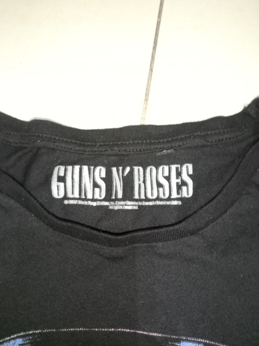 Koszulka Guns N Rose rock metal czarna S