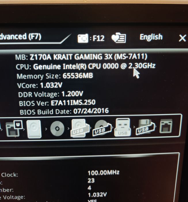 MSI Z170A Krait gaming 3X + CPU Intel 6700T ES QH73