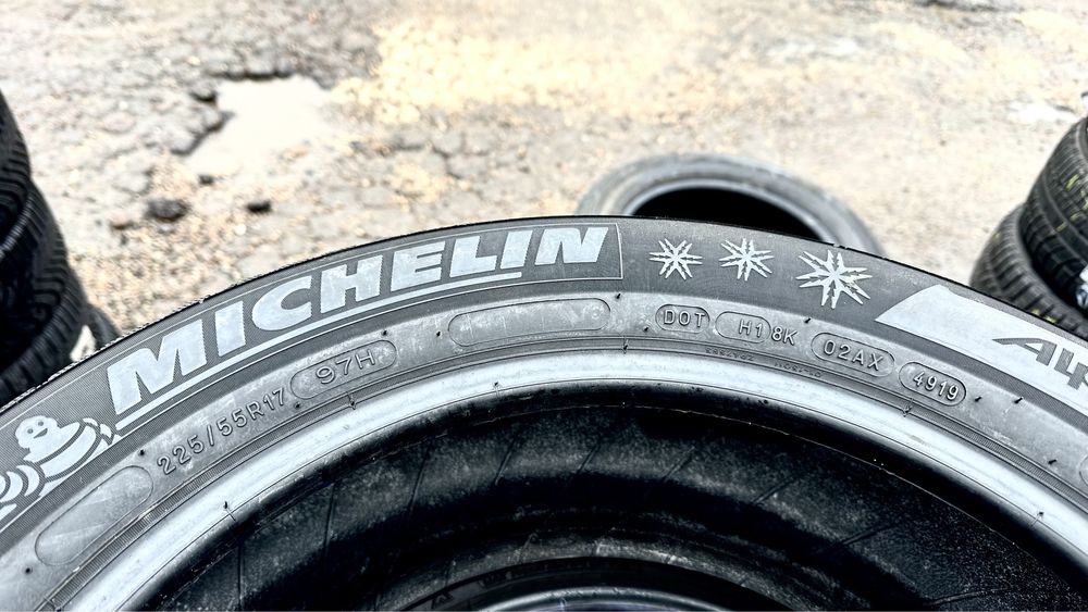 225/55/17 Michelin Pilot Alpin5 | 95%остаток | зимние шины | 2021г