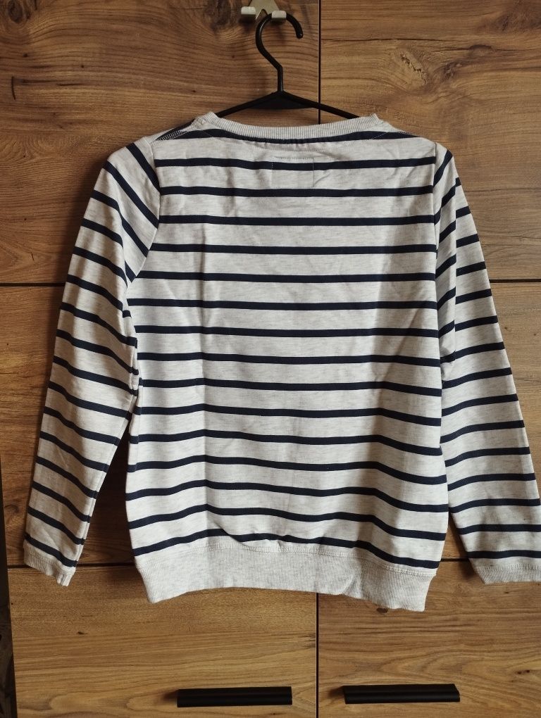 House XS 158 bluza w paski kot na wiosnę lekka