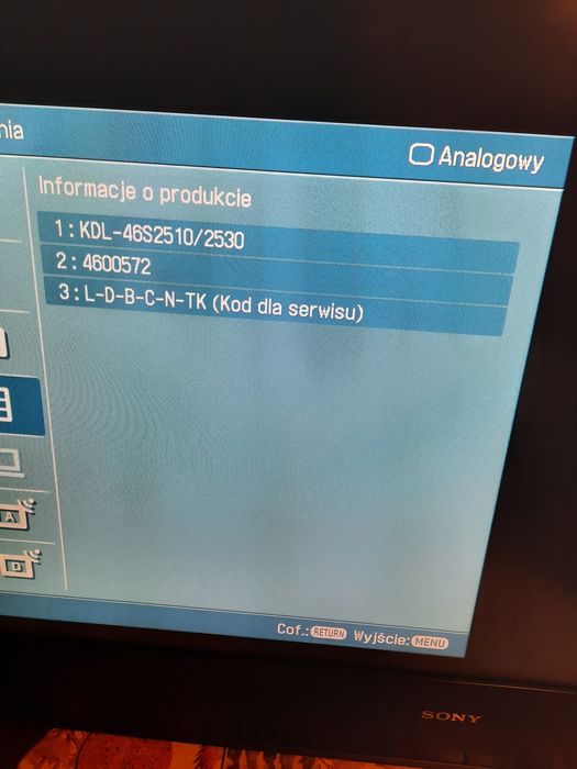 Telewizor Sony KDL-46S2530