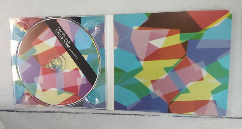 Ao vivo na casa da música, 4 CDs digipack