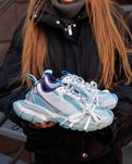 Чоловічі кросівки Balenciaga 3XL  бірюзовий BL009 СУПЕР ТОП