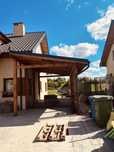 Zadaszenie/domek narzedziowy/letniskowy/pergola/taras/altana/z drewna