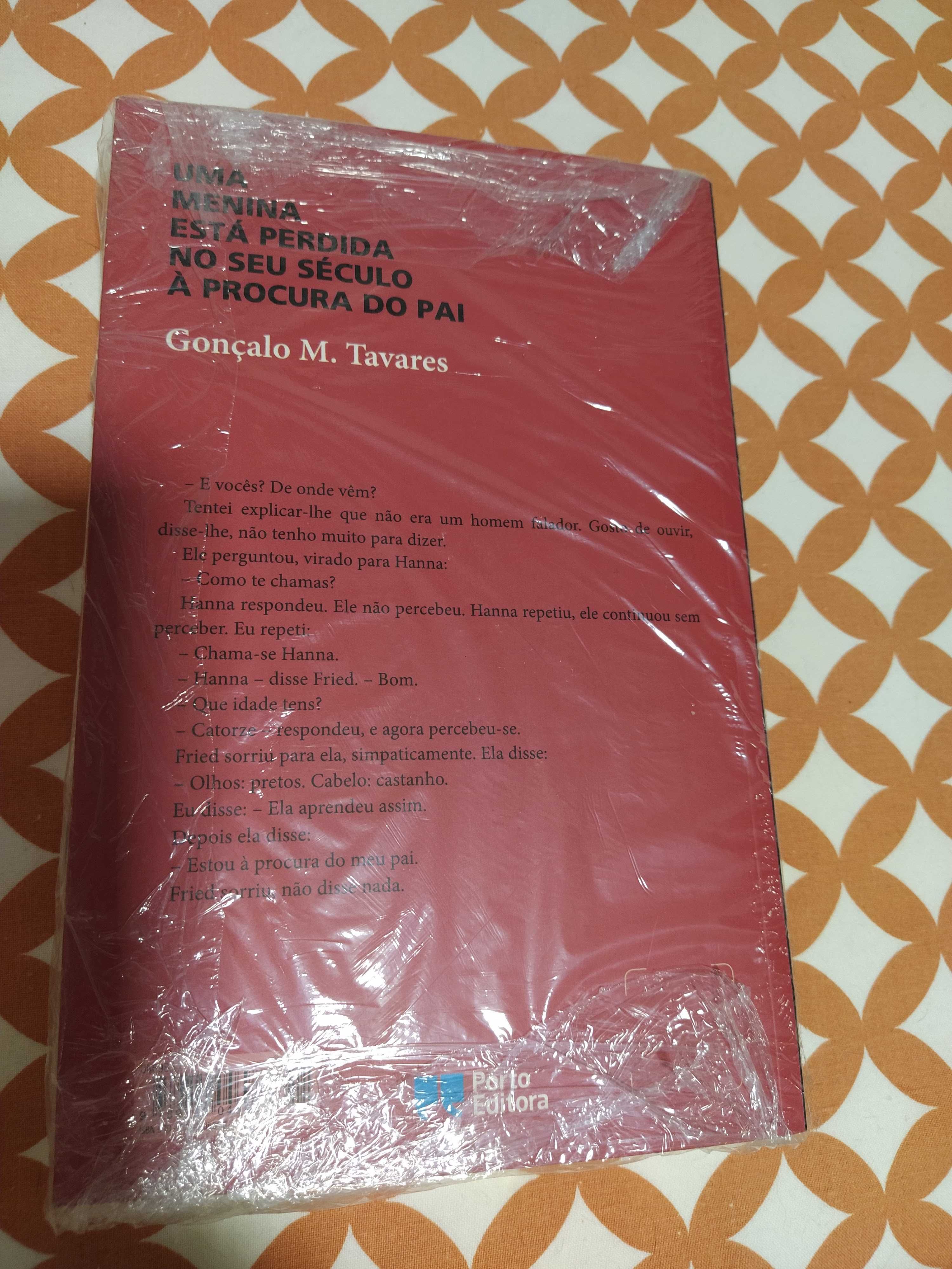 Vendo livro "Uma menina está perdida no seu século à procura do pai"