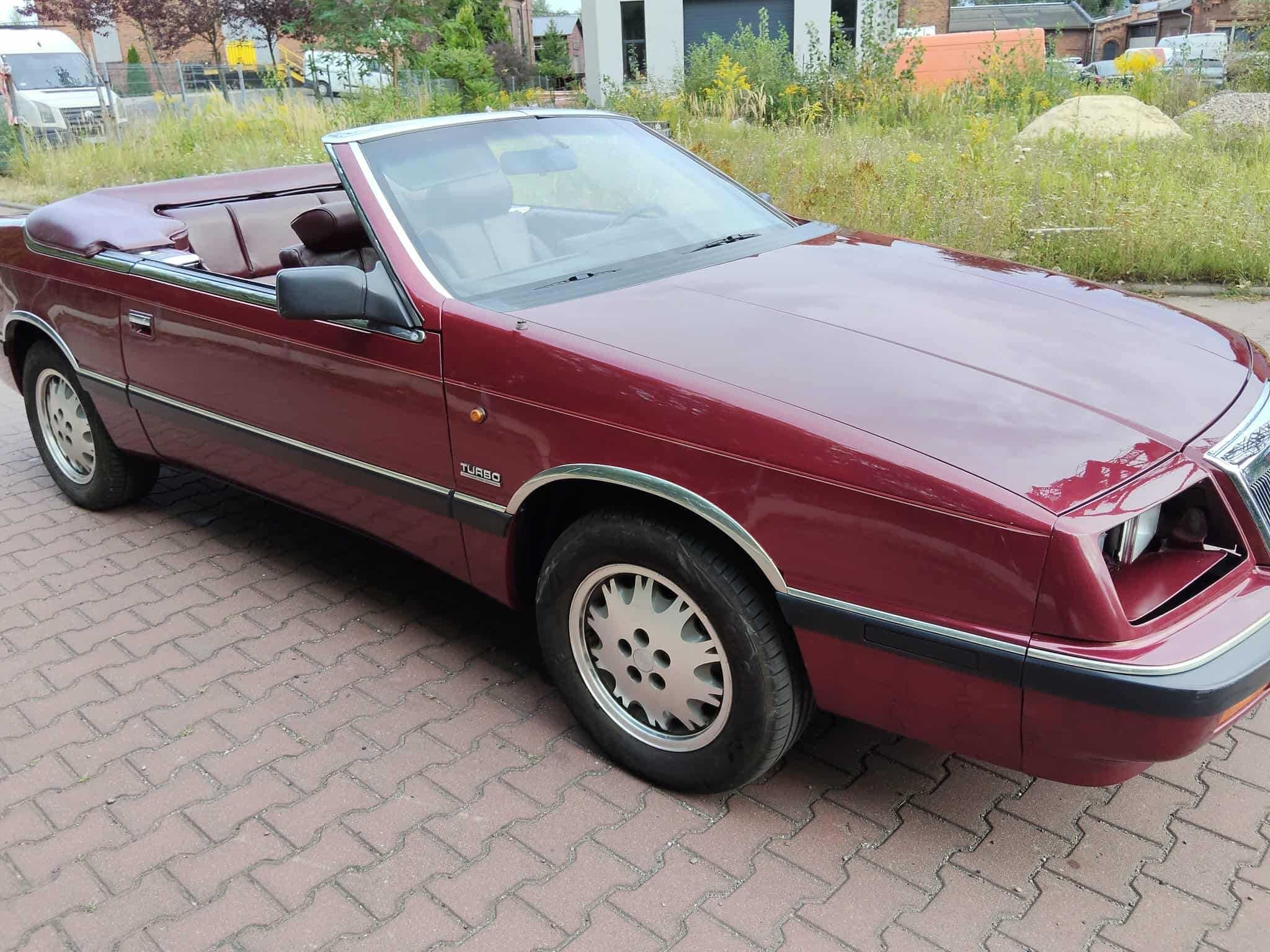chrysler le baron kabriolet zamiana  motor enduro honda crf yamaha xt