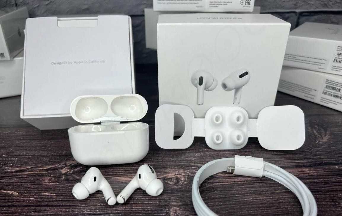 Наушники airpods pro FULL 2025г + активное шумоподавление!!