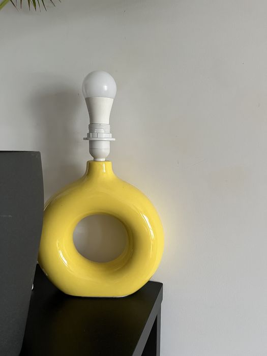 Lampa Instagram zara żółta home & you okrąg koło Designerska