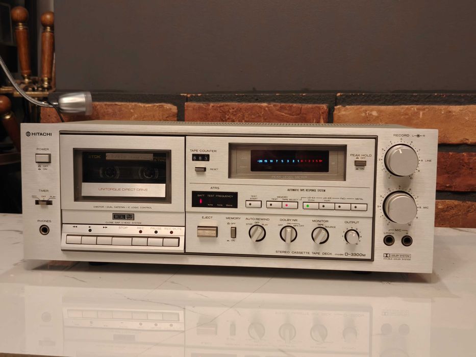 HITACHI D-3300M ! Unikatowy DECK Vintage ! Do naprawy