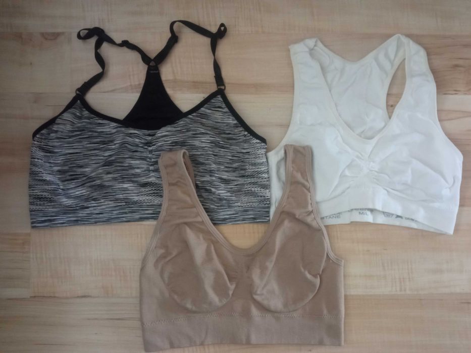 Biustonosze sportowe