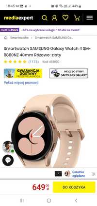 Samsung smartwatch 4