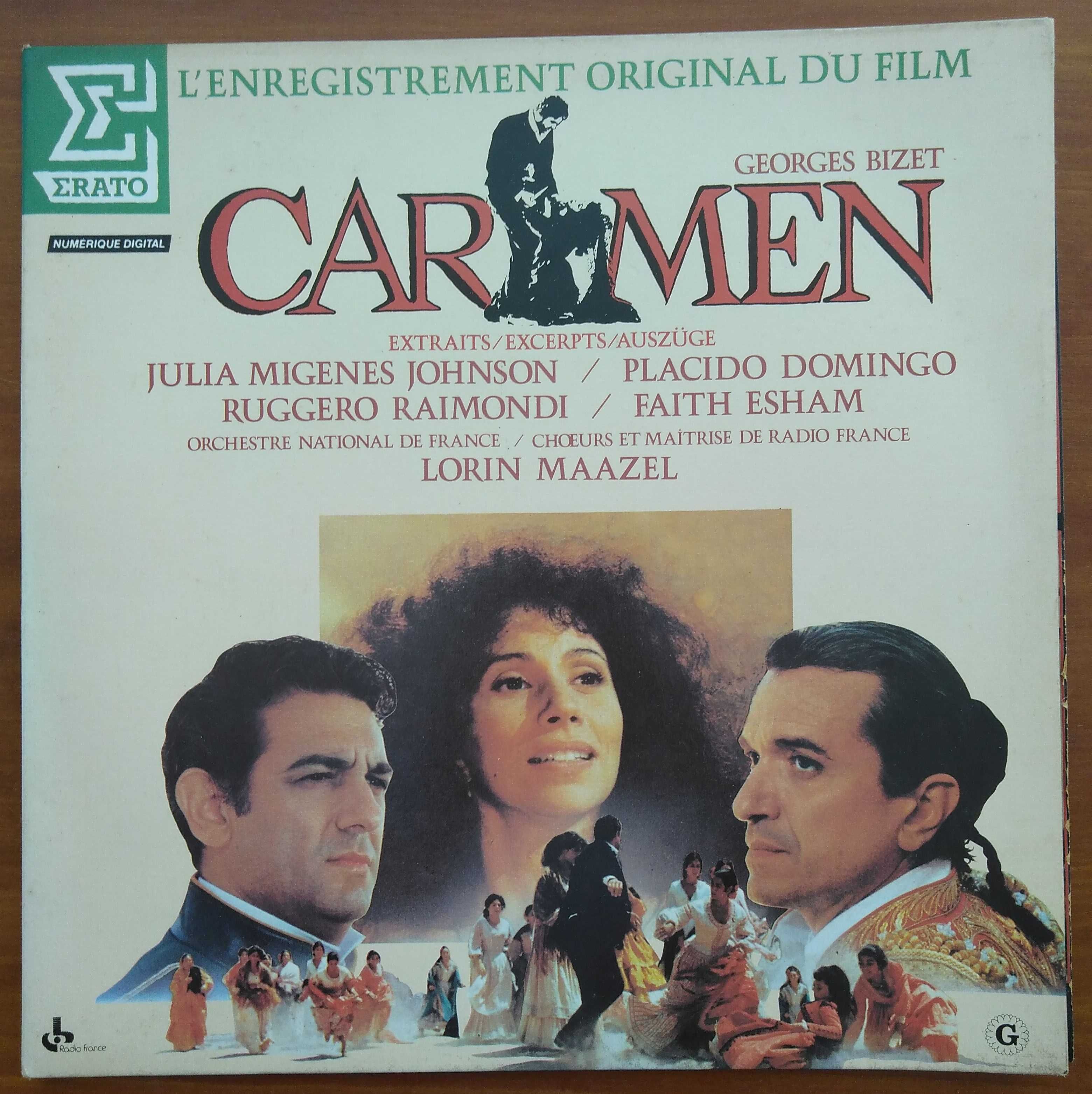vinil: Placido Domingo “Georges Bizet – Carmen”