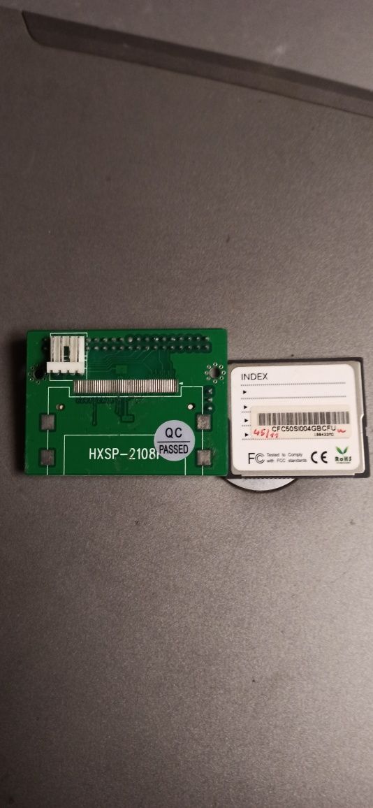 Промислова карта пам'яті з адаптером. 4 Gbt