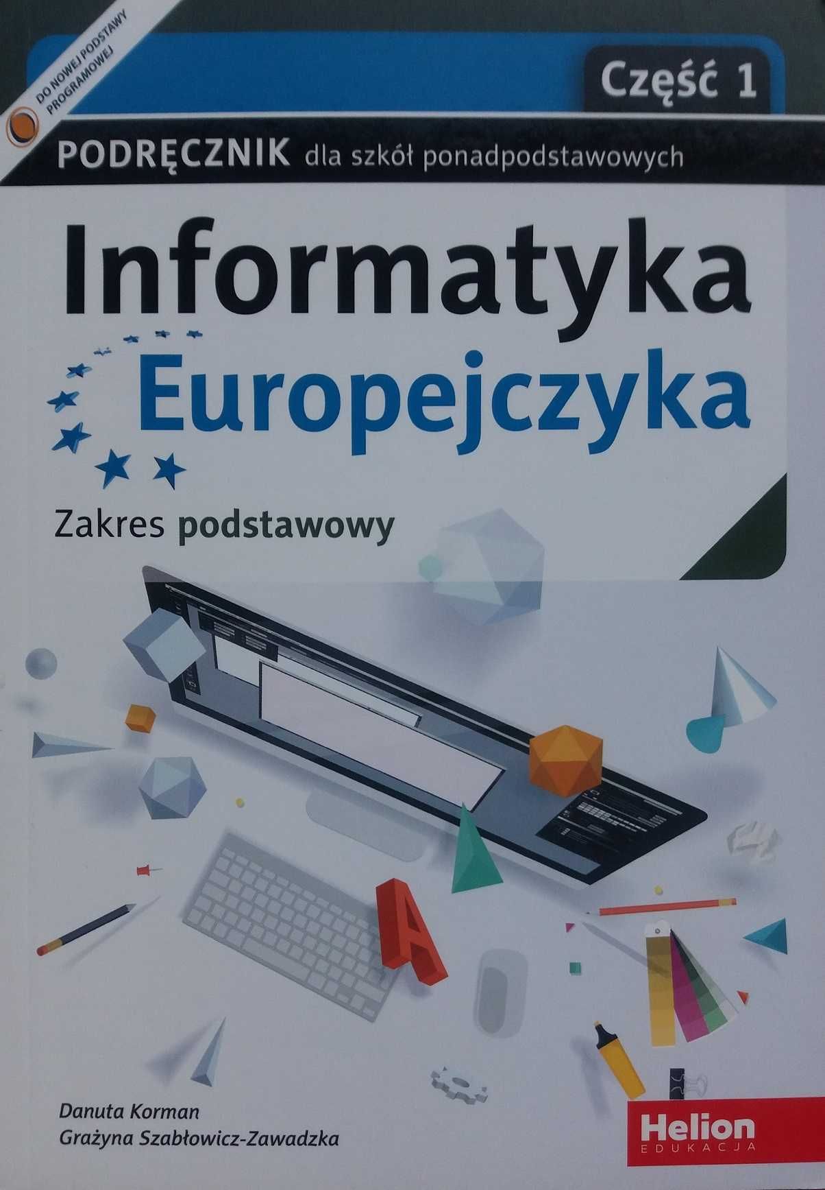 Informatyka Europejczyka podr. Część 1 ZP Helion