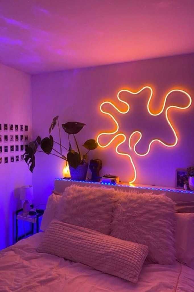 Taśma LED RGB 10m Neon Kolorowa Aplikacja Bluetooth Mocna Pasek Listwa