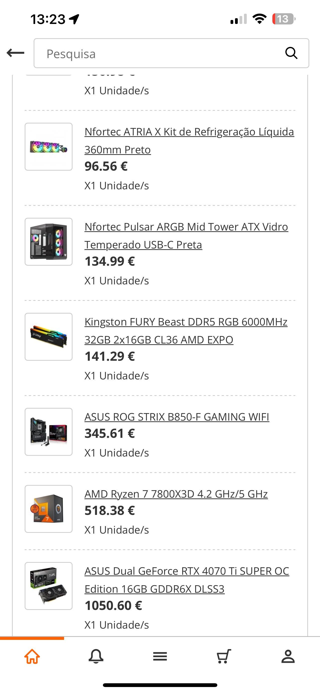Pc Gamer  R7  7800X3D RTX 4070 TI Super