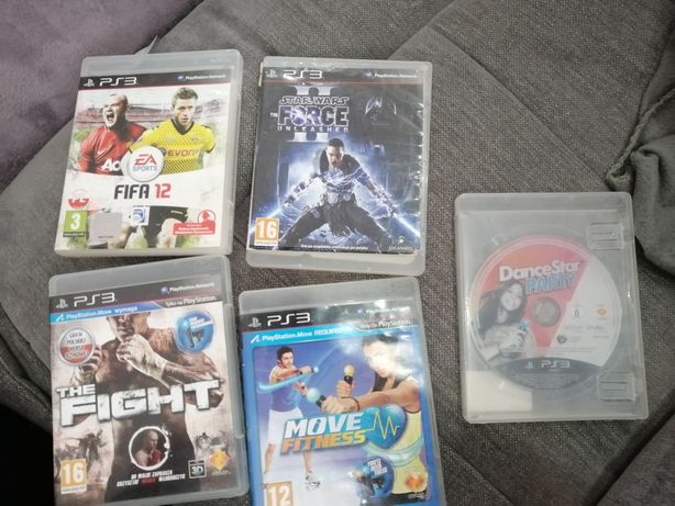 Gry na PS3 FIFA 12, dence star party, the fight, star wars movie fitne