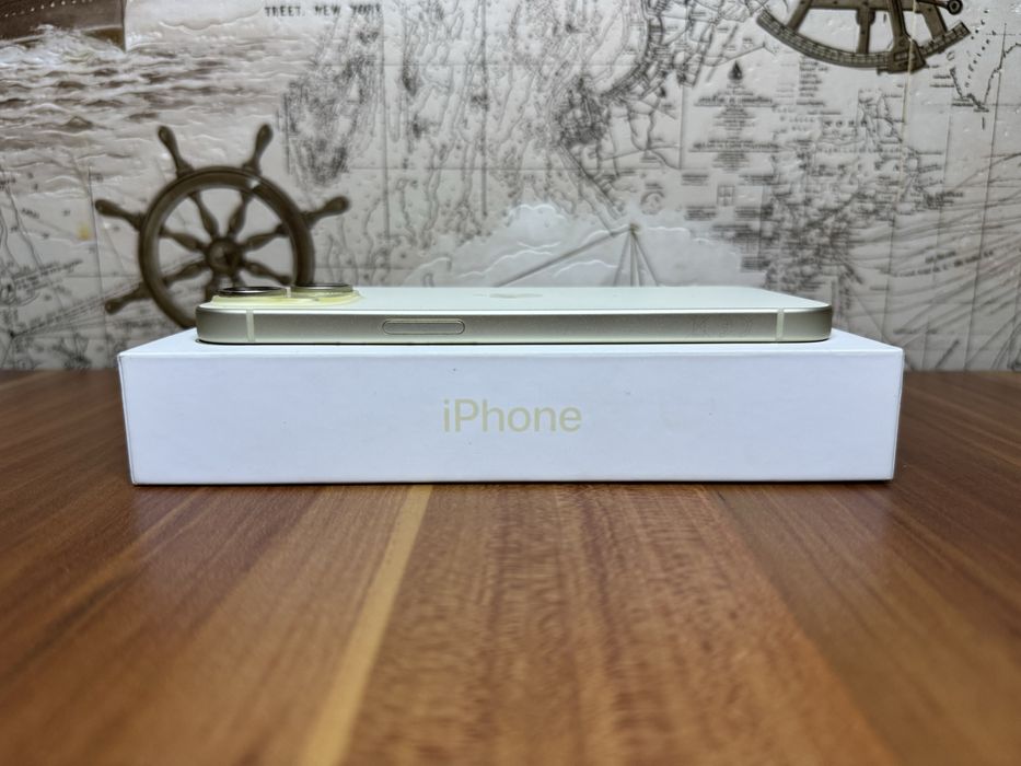 iPhone 15 • GOLD • Jak nowy! • 88% bateria