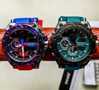 Чоловічі наручні годинники з хронографом SMAEL, спортивні цифрові годи